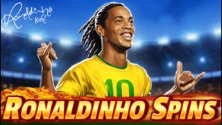 ⚽️ RONALDINHO SPINS 💥 NEW SLOT BOOMING GAMES [upl. by Camilia]