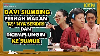 DAVI SIUMBING IBU DOSEN COMEBACK❗LANGSUNG DIBIKIN NANGIS KARENA CERITA KERASNYA HIDUP DAVI❗ KKN [upl. by Orazal]