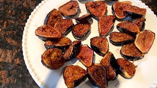 Air Fryer Roasted Figs Recipe  How To Cook Fresh Figs In The Air Fryer [upl. by Yentnuoc]