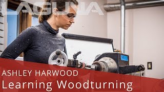 Ashley Harwood Learning Woodturning  Laguna Tools [upl. by Eveivaneg899]