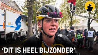 Fem van Empel rijdt top10 in eerste Waalse Pijl “Dit is heel bijzonder” [upl. by Assennej112]