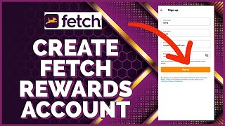 How to Sign UpCreate New Fetch Reward Account 2023 [upl. by Yenruoj]