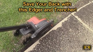 FULL TEST amp REVIEW of BLACKDECKER 2in1 String Trimmer  Edger and Trencher [upl. by Dudden]