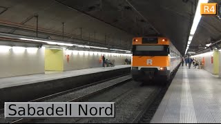 Rodalies Barcelona Sabadell Nord R4  R12 Renfe 447 2014 [upl. by Sellma610]