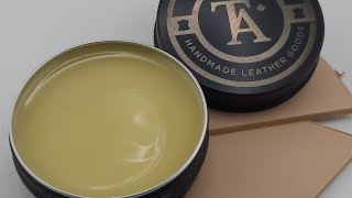 TAKE CARE of your Leather Leather BALM diy leather video handcrafted youtubeshorts [upl. by Zaragoza]