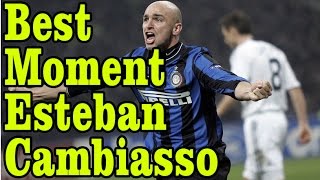 Best Football Moment of Esteban Cambiasso [upl. by Rogerio215]