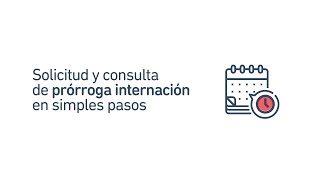 Solicitud de prórroga internación [upl. by Yerfej365]