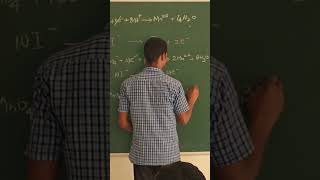 Oxidation of Iodide ions to Iodine by KMnO4Dhilip [upl. by Smailliw]