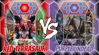 Red Terrasaur vs Purple Undead Battle Spirits Saga Final Round  BO1 Format [upl. by Jr]