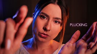 ASMR Hand Sounds and Plucking Negative Energy for Sleep ✨ Hand Movements Minimal Talking [upl. by Anowahs]