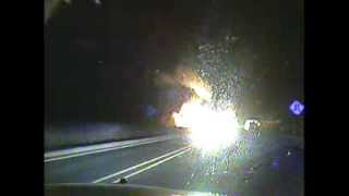 Union County Plant Explosion Dash Cam [upl. by Ama775]