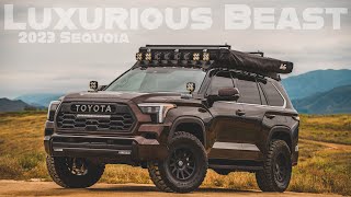 2023 Toyota Sequoia Overland Rig Tour  Mad Yeti [upl. by Aneerehs]