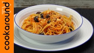 Spaghetti alla caprese con tonno [upl. by Kizzee]