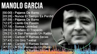 Manolo Garcia 2024 MIX Las Mejores Canciones  Pajaros De Barro Nunca El Tiempo Es Perdido Páj [upl. by Nichani]