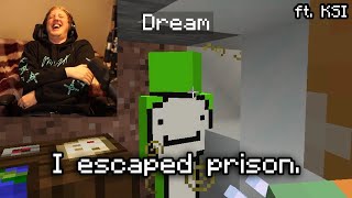 dream escapes prison ft KSI [upl. by Toombs669]