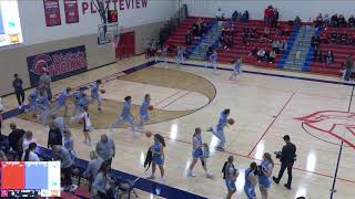 Platteview High School vs Elkhorn North High School Womens Varsity Basketball [upl. by Ymerej40]