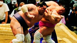 Haru Basho 2024 Day 2 Terunofuji vs Ura [upl. by Rebmac840]