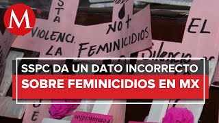 Gobierno asegura que la cifra de feminicidios en México bajó 312 en mayo de 2022 [upl. by Ellebanna]