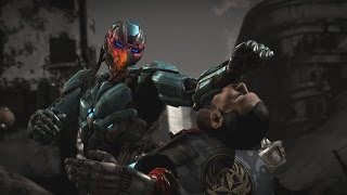 Mortal Kombat XL Triborg and Jax Swap FatalitiesIntros and Outros [upl. by Lakym633]