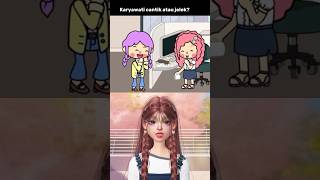 Karyawati jelek atau cantik tocaanimation tocaboca avatarworld tocalifeworld [upl. by Mitman]