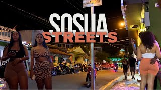 SOSUA Streets Is The Nightlife ALWAYS Like This [upl. by Ainslee]