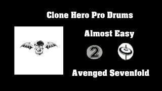 Almost Easy  Avenged Sevenfold  Expert Pro Drums [upl. by Drolyag]