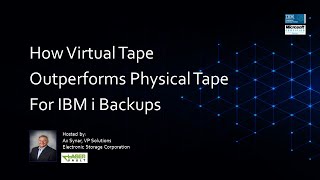 How Virtual Tape Outperforms Physical Tape for IBM i Backups [upl. by Suckram519]