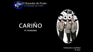 Los Babys ft Pandora Cariño Sin Coros Karaoke [upl. by Suh]