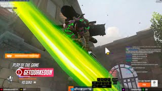 GETQUAKEDON  POTG  GENJI GAMEPLAY  OVERWATCH 2 SEASON 12 [upl. by Sivad800]