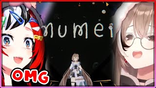 ENG SUBHololive Mumei and Bae reacting to Mumei singing quotmumeiquot in Holofest 5th 2024 [upl. by Lissy]