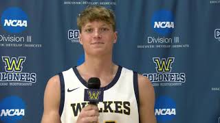 202425 Wilkes Mens Basketball Video Roster [upl. by Ahsinyd]