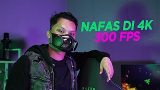 Nyobain Masker quotGAMINGquot RGB Dual Fan  Razer ZEPHYR [upl. by Blain632]