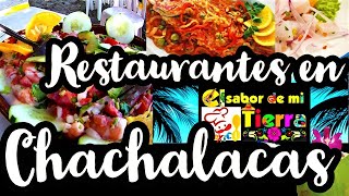 🔴🌴🐠RESTAURANTES DONDE COMER EN VACACIONES 🌊Playa CHACHALACAS Veracruz [upl. by Charmian173]