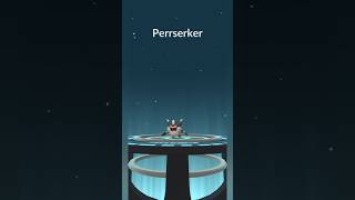 Evolve Meowth To Perrserker pokemon pokemongo [upl. by Mccully]