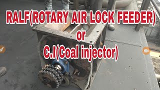 RALF COAL INJECTOR USED IN SPONGE IRON DIVISION KILN12Tph ton per hourRotary air lock feeder kiln [upl. by Wenger270]