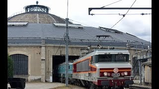 La Rotonde SNCF de Chambery ses trains son histoire [upl. by Rakia]