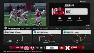 CFA S2 W4 4 Ohio State vs Nebraska [upl. by Fariss]