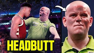 Darts Player Attacked During PDC Match [upl. by Senilec]