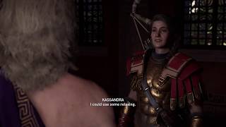 Assassins Creed Odyssey  Kassandra romances Alkibiades again [upl. by Rosenthal]