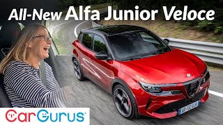 NEW Alfa Romeo Junior Veloce Review The most FUN small EV [upl. by Aynek]