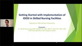 Getting Started with Implementation of IDDSI in Skilled Nursing Facilities [upl. by Hoover]