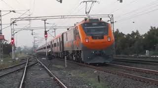 Vande Sadharan Train Spotted Near Solapur  Indias First Push Pull Train [upl. by Siduhey319]