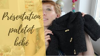 TRICOT  Paletot pour bébé \ cette vidéo nest pas un tuto [upl. by Inva]