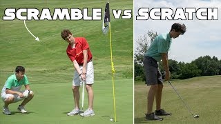 Two High Handicap Golfers Play a Scramble Against Me Who wins [upl. by Alfonse318]