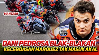 DIBOCORKAN DANI PEDROSA🔥KECERDASAN MARC MARQUEZ JUARA TAKLUKAN DESMOSEDICIBIKIN PARA RIVAL KAGET [upl. by Airolg]