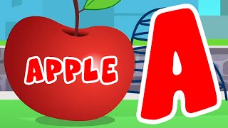 A for apple B for ball  ABC learning  More Educational Videos amp Nursery Rhymes [upl. by Halie194]