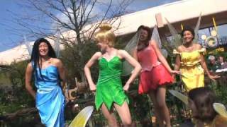 Disney Fairies at the Epcot Flower amp Garden Festival [upl. by Quill]