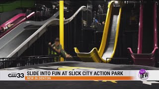 Slide into fun at Slick City Action Park [upl. by Maiah]