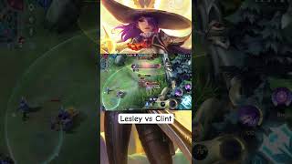 Lesley vs Clint mobilelegends mlbb savage mlbbhighlights mbll lesley clint mlbbesports [upl. by Hampton]