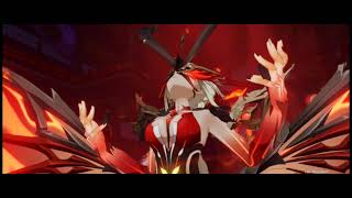 Signora Fight scene  Genshin Impact gameplay on Sony Xperia 1 II [upl. by Aynot152]